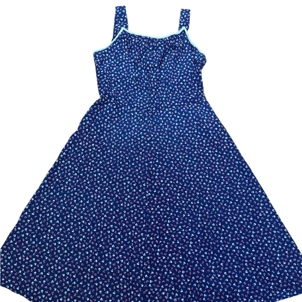 vintage Frock dress Navy size 44 Isabella Marant / Reformation inspo Hamptons